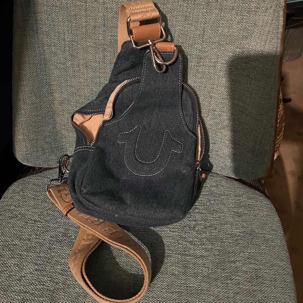 True Religion Denim Crossbody Bag